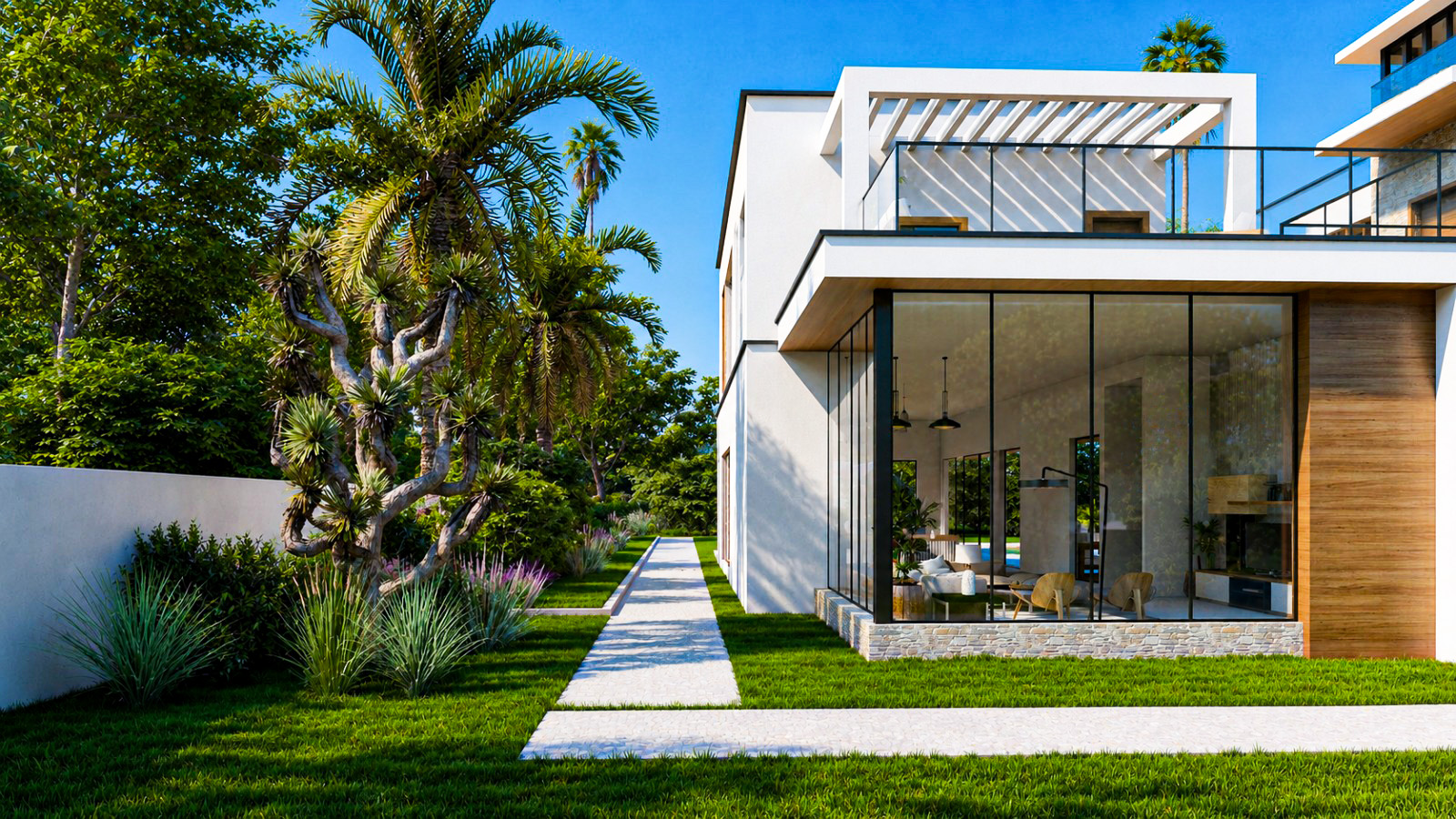 Al Khawaneej Villa architectural view 1