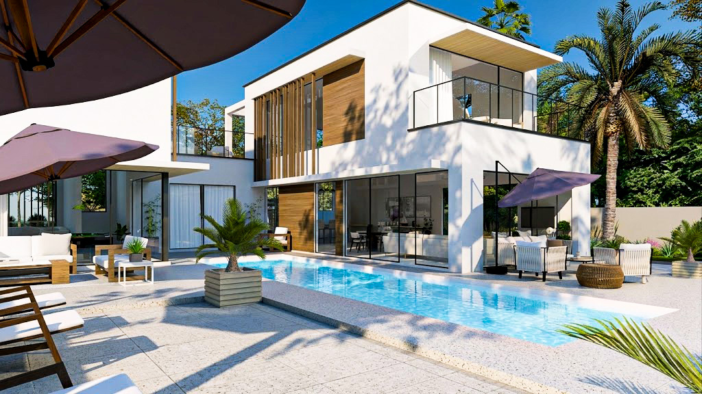 Al Khawaneej Villa architectural view 3