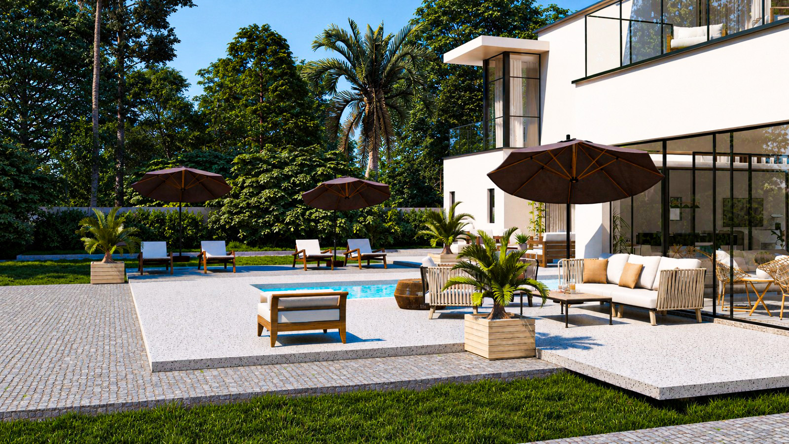 Al Khawaneej Villa architectural view 7