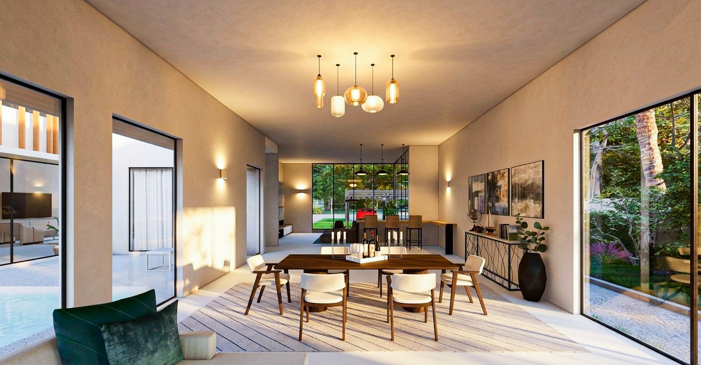 Al Khawaneej Villa final architectural view