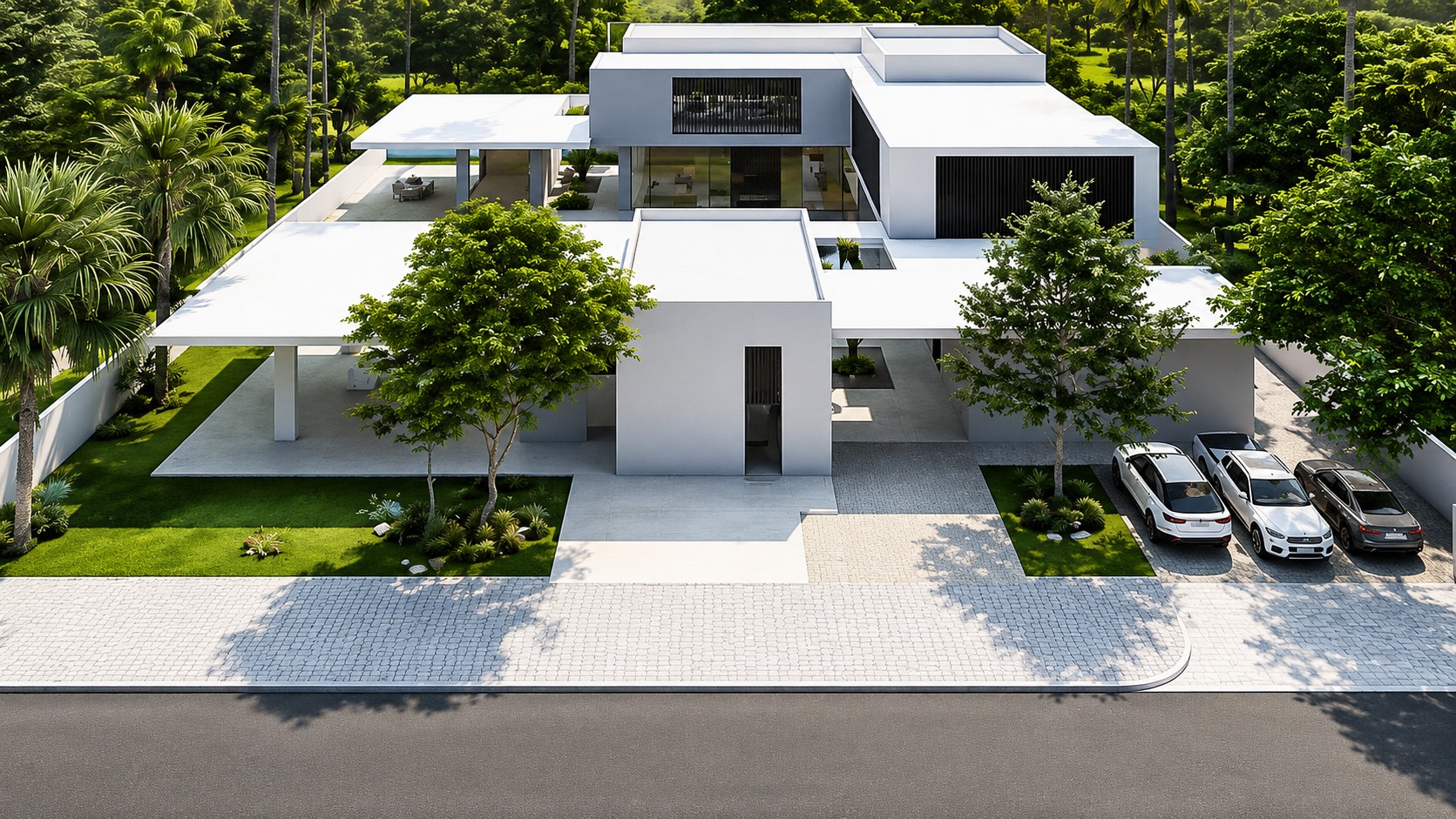 Courtyard Villa exterior in Nadd Al Shiba, Dubai